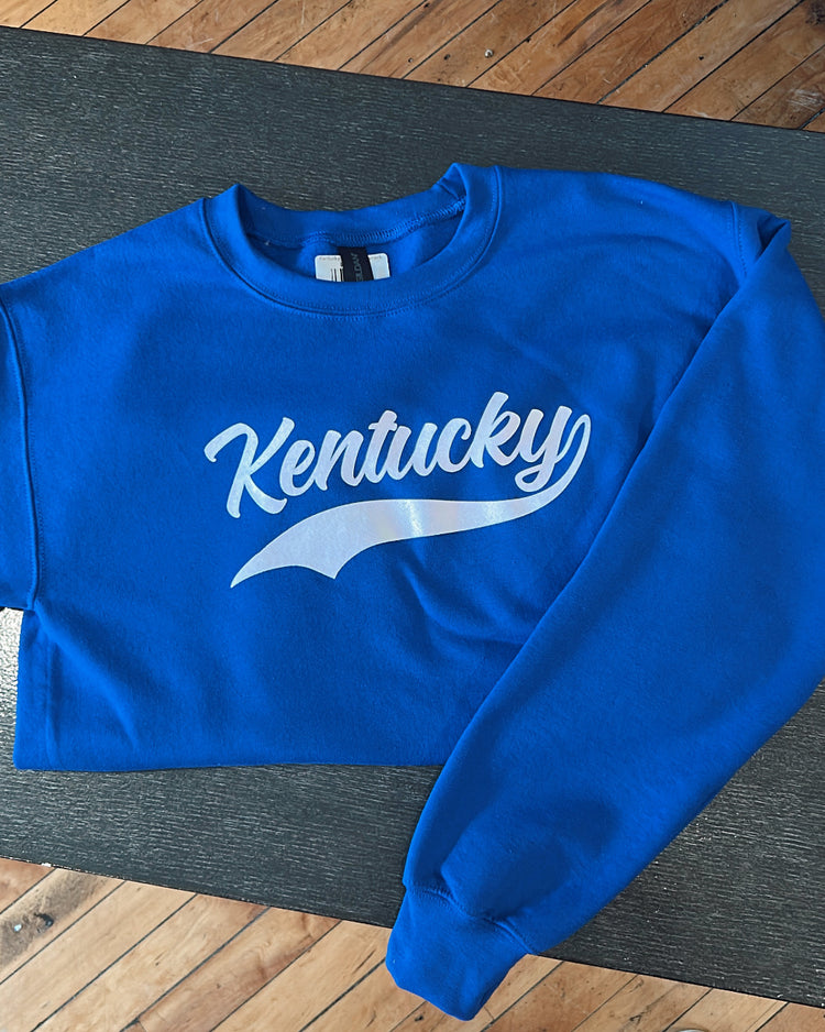 Kentucky Swoosh Crewneck