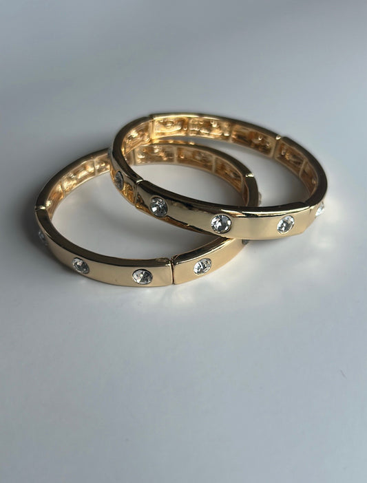 Fleishchman CZ Stretch Bracelet