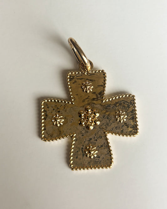 Carol Cross Charm