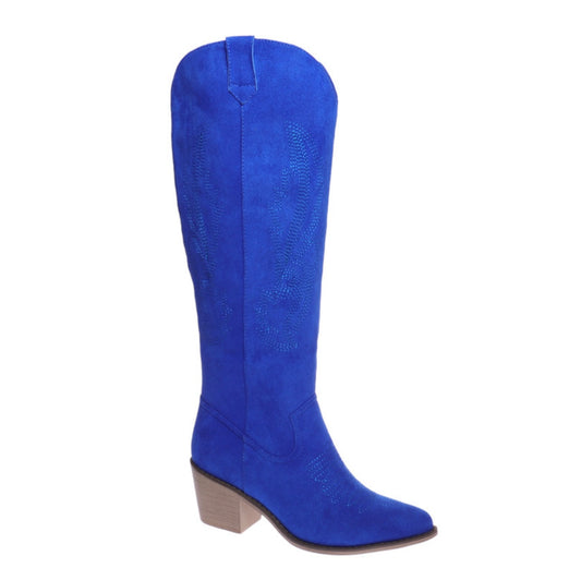 ROYAL Blue Game Day Cowgirl Boot