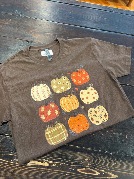 Pumpkin Print Tee