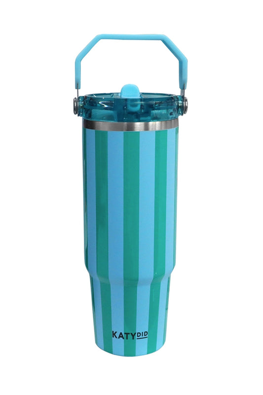 Striped Straw 30oz. Cup