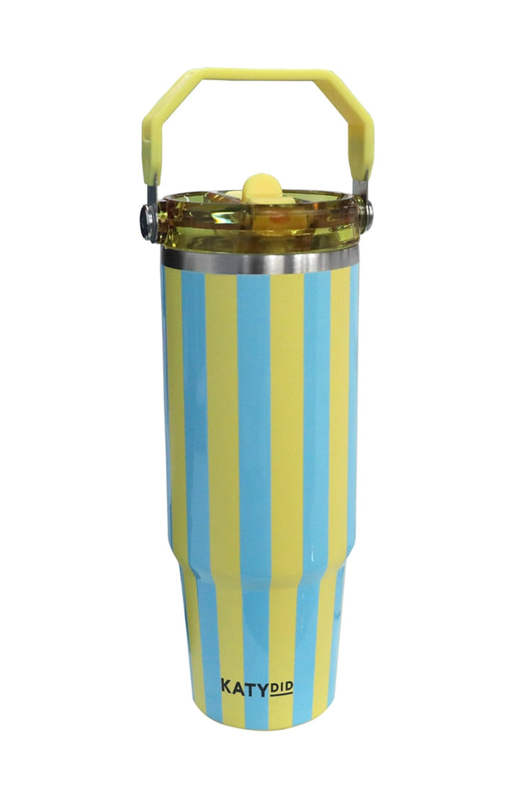 Striped Straw 30oz. Cup