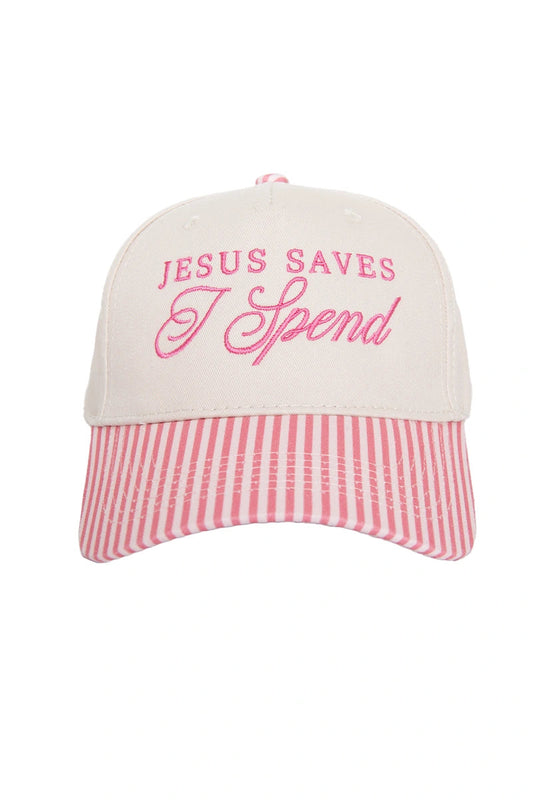 Jesus Saves, I Spend Trucker Hat