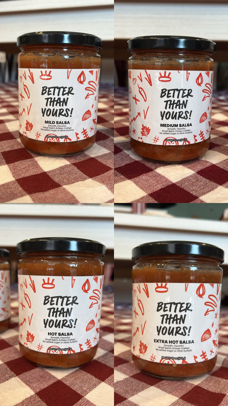 BETTER THAN YOURS SALSA