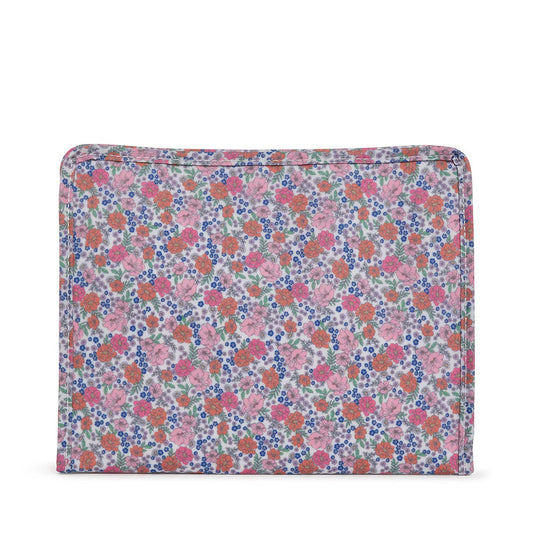 ROADIE LARGE Zip Pouch- GARDEN FLORAL