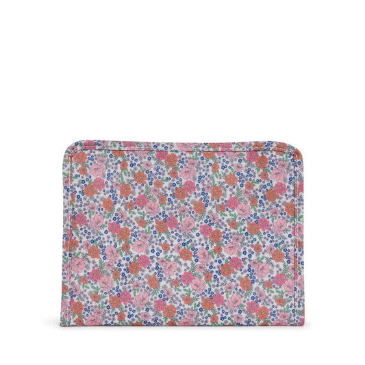 ROADIE MEDIUM Zip Pouch- GARDEN FLORAL