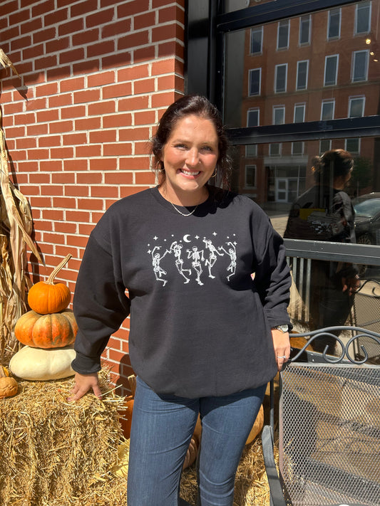 Dancing Skellys Crewneck