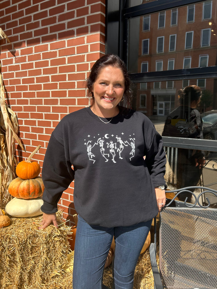 Dancing Skellys Crewneck