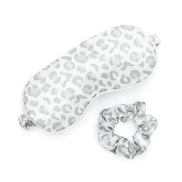 Silky eye mask & scrunchie set