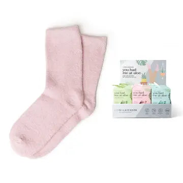 You had me at aloe - spa socks