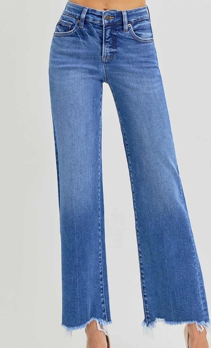 Jilly High-Rise Straight Jeans