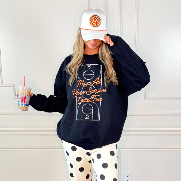 May All Your Swishes Come True Sweatshirt: Large