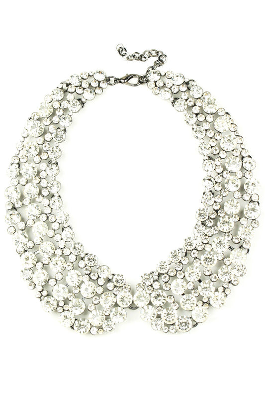 Diana Collar Necklace: Crystal