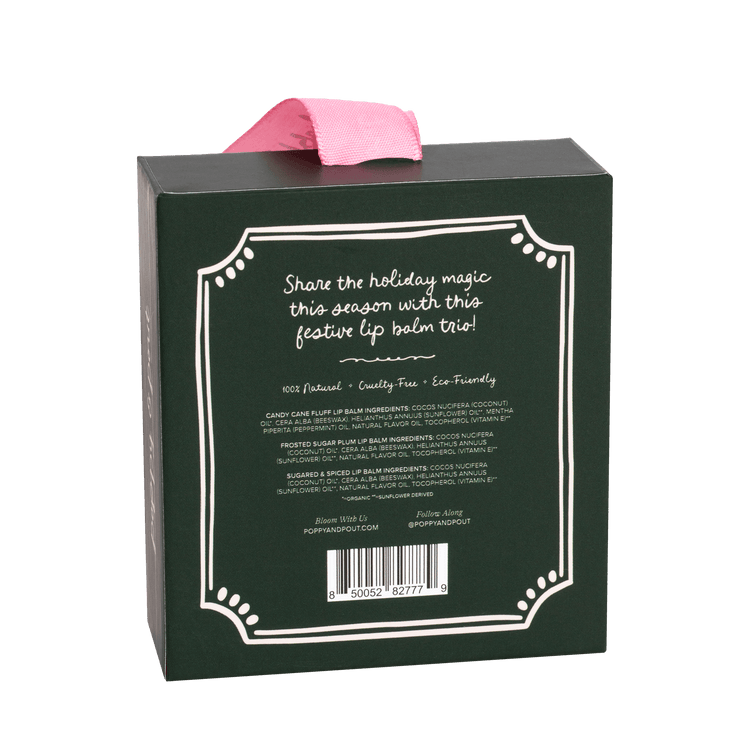 Limited Edition, Lip Balm Trio, Holiday, Ornament