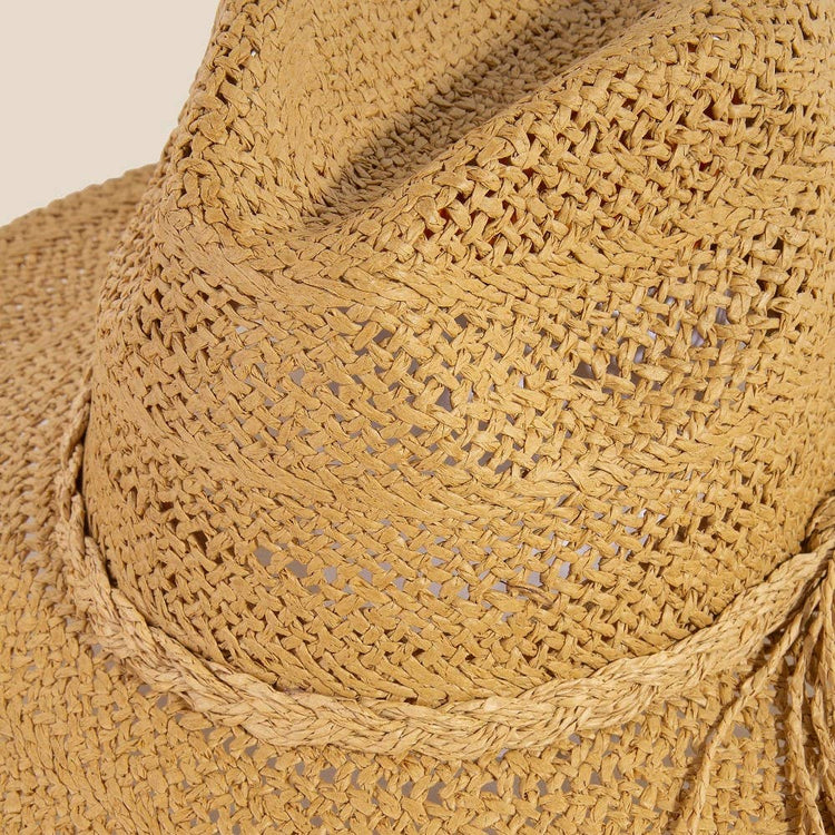 Braided Rope Band Straw Hat: TA