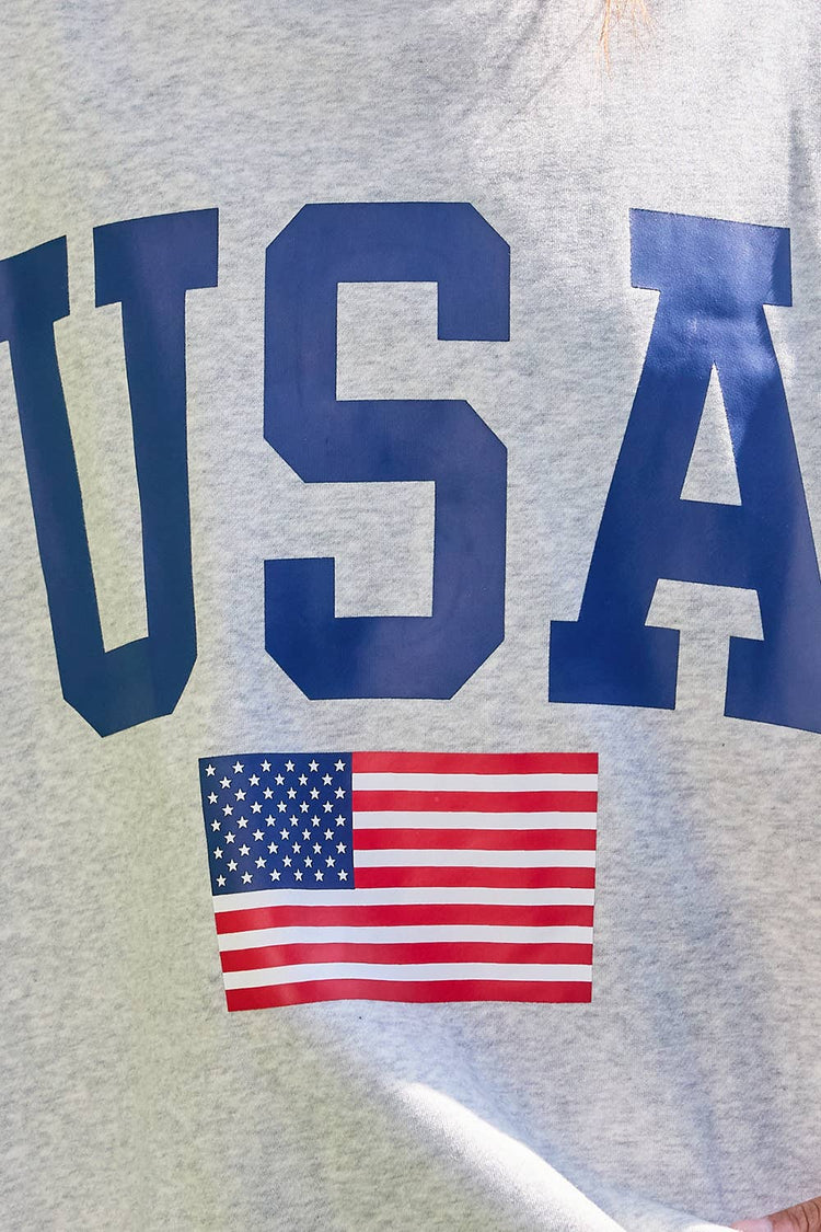 USA Reversible USA/America Graphic Sweatshirt