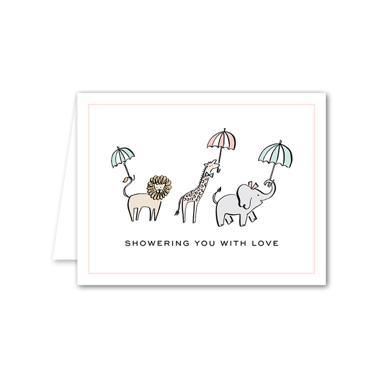 Shower Animals: Single Card