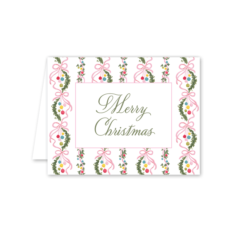 Baubles and Bows: Single Card