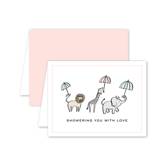 Shower Animals: Single Card