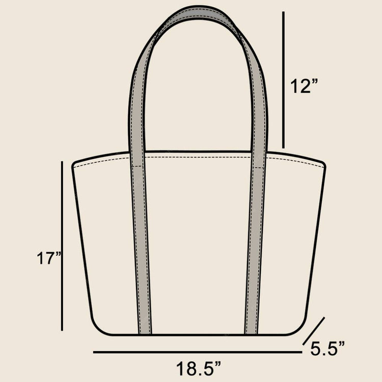 Large Straw Braided Tote Bag With Hat Holder