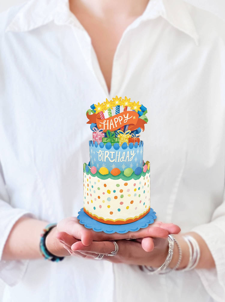 Mini Confetti Birthday Cake
